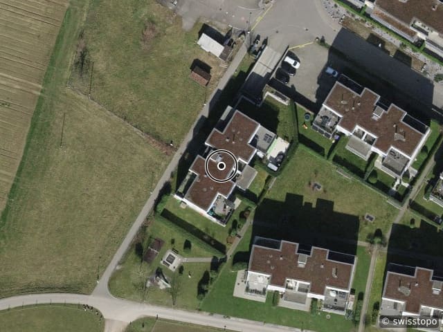Luftbild Im See 8, Weiach
