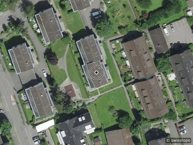 Luftbild der Lage – Boostockstr. 16, 5400 Baden