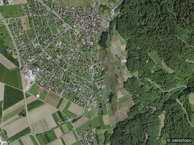 Luftbild Ollon
