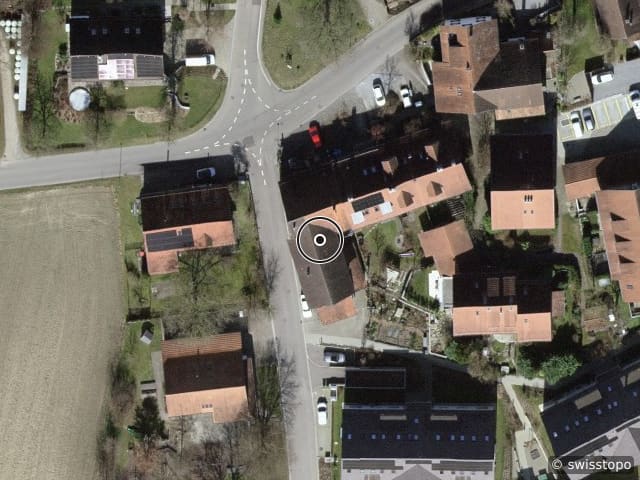 Luftbild Weierstrasse 8, Berg-Dägerlen