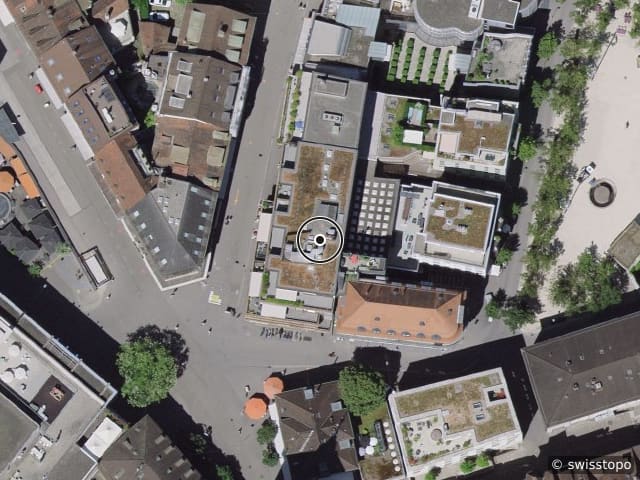 Luftbild Badstrasse 4, Baden