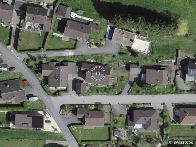 Luftbild Chemin des Graviers 18, La Heutte