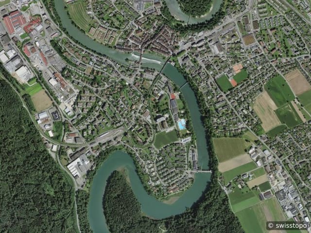 Luftbild Bremgarten