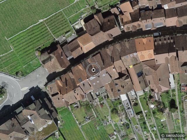 Luftbild Dorfgasse 12, Twann