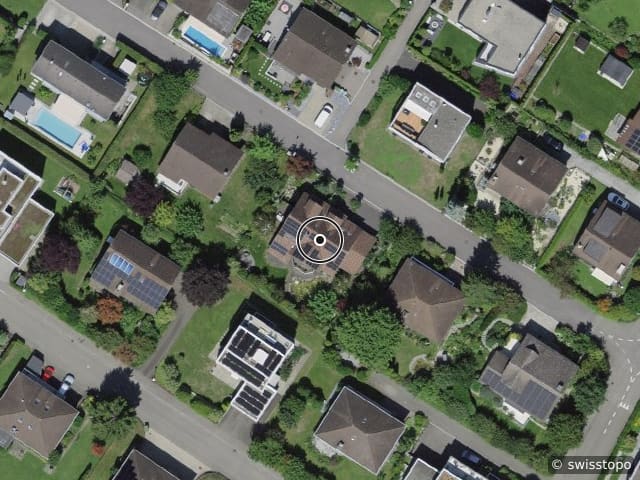 Luftbild Gottfried Kellerstrasse 12, Bottighofen