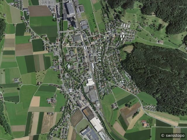 Luftbild Nebikon