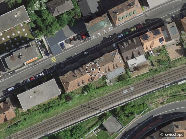 Luftbild Rue des Parcs 67, Neuchâtel