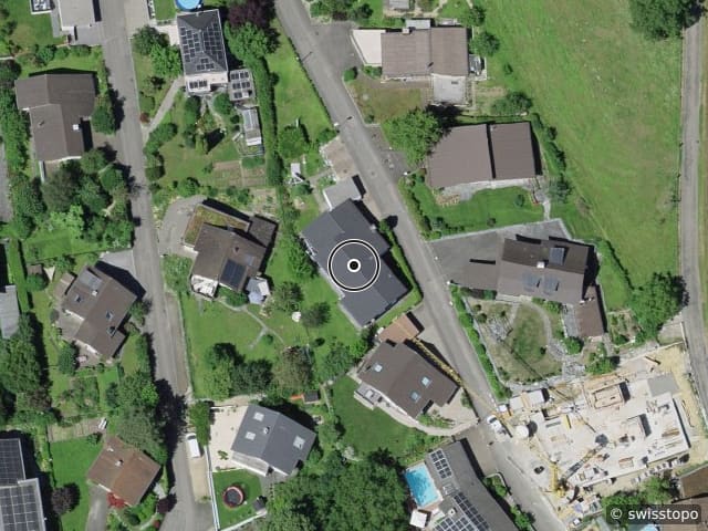 Luftbild Handschinweg 7, Gelterkinden