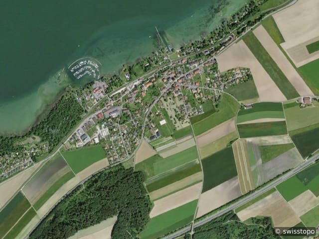 Luftbild Faoug