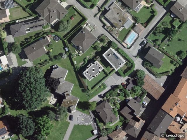 Luftbild Via Asilo 5, Bedano