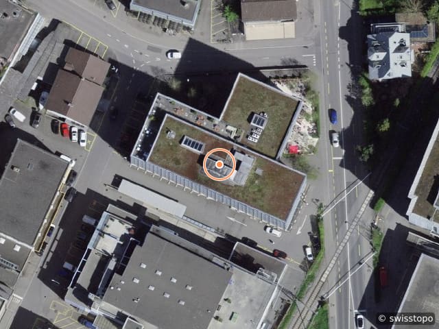 Luftbild Sägemattstrasse 1, m²