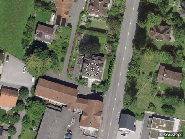 Luftbild der Lage – St. Gallerstrasse 22, 8580 Amriswil