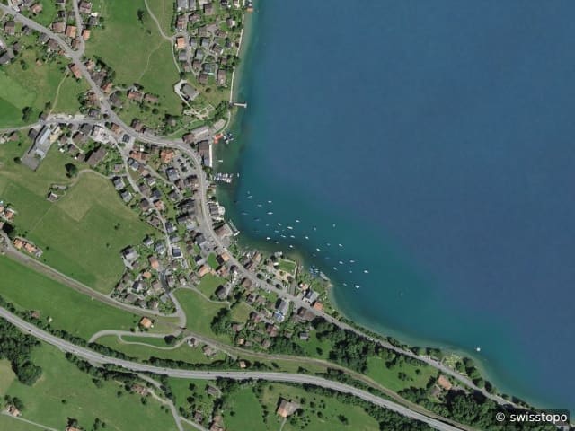 Luftbild Faulensee