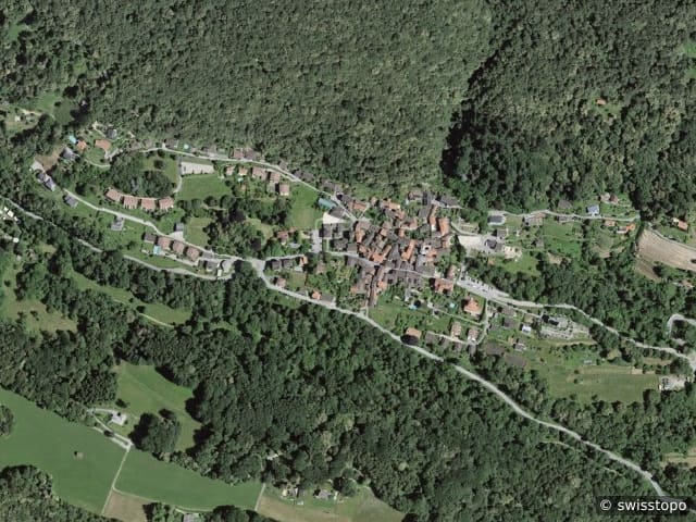 Luftbild Astano