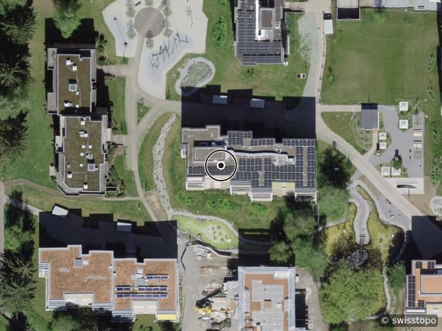 Luftbild Unterdorfstrasse 37, Gümligen