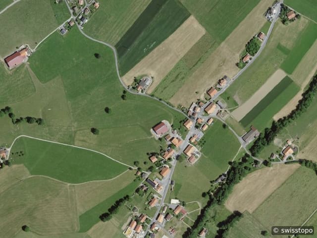 Luftbild Chavannes-les-Forts