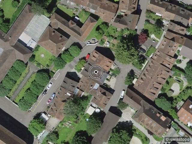 Luftbild Obere Gasse 9, Dorfkern