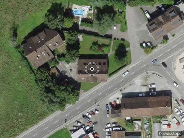 Luftbild der Lage – Romanshornerstrasse 221, 8580 Hefenhofen