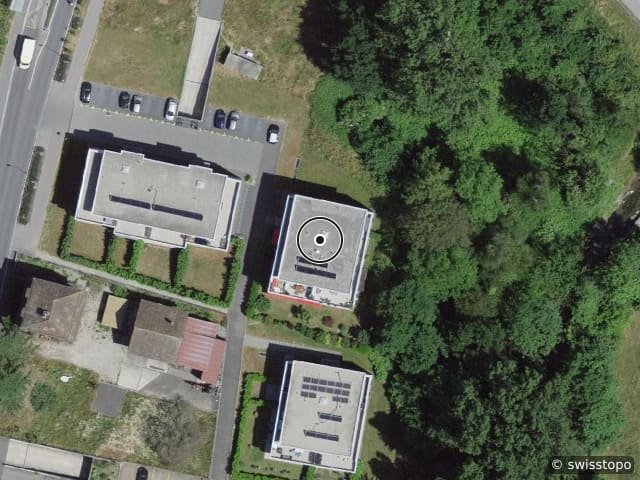 Luftbild avenue de la gare 65, Chavannes-près-Renens