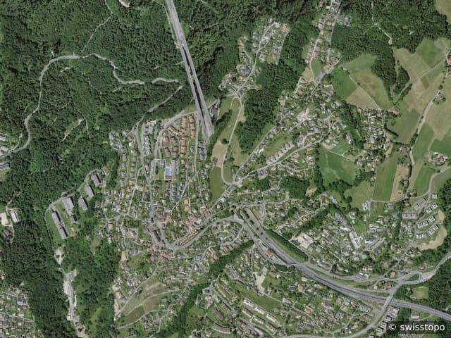 Luftbild Belmont-sur-Lausanne