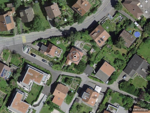 Luftbild Leimernweg 1, Spiez