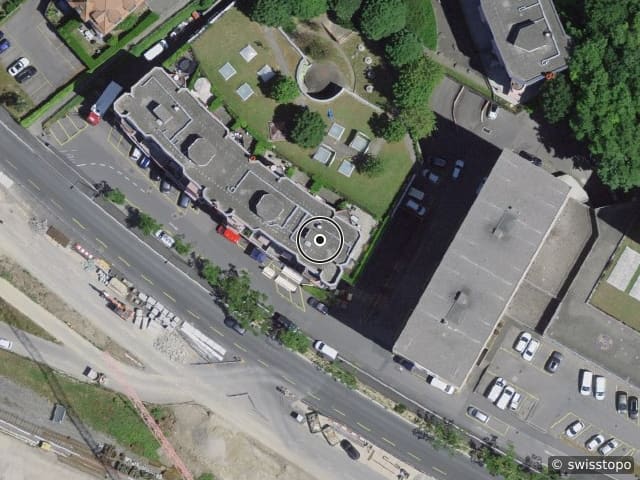 Luftbild Rue de Lausanne 73b, Renens