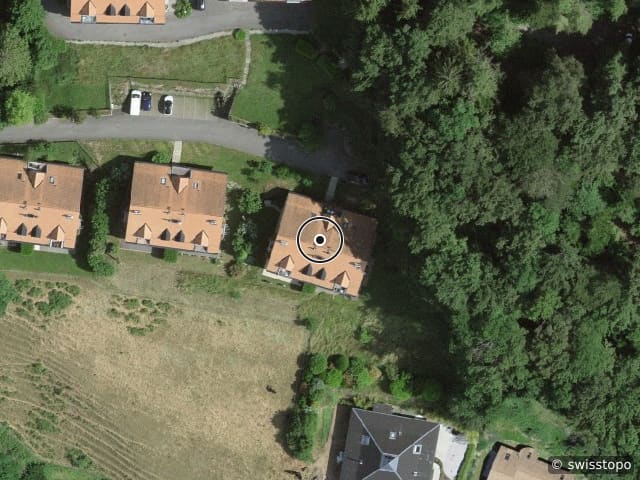 Luftbild Chemin de la Maison Jean 38, Le Mont Pèlerin