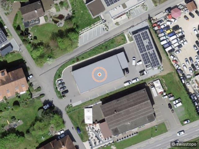 Luftbild Moosweg 2, Safnern