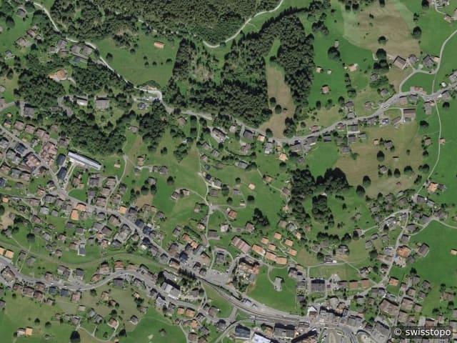 Luftbild Grindelwald