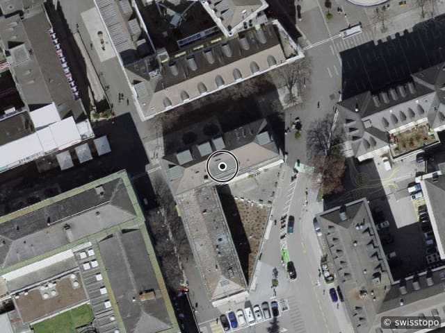 Luftbild Rue de la Dent-Blanche 17, Sion