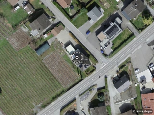 Luftbild En arche 1, Leytron