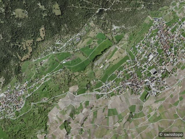 Luftbild Vétroz