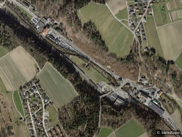 Luftbild Seegräben