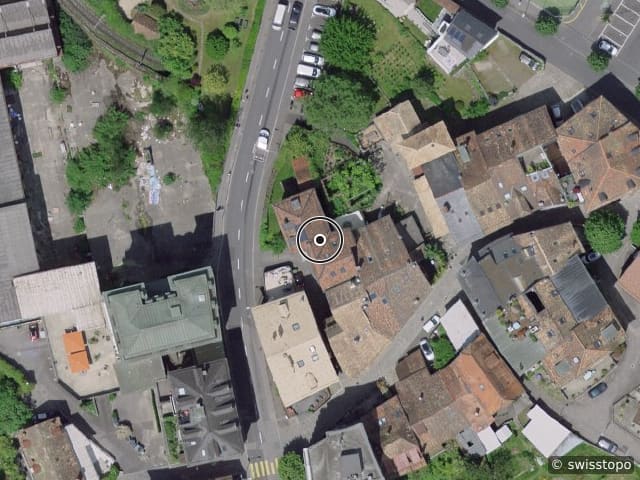 Luftbild Rue Industrielle 32, Montreux