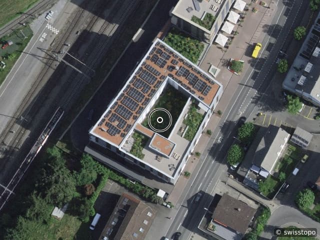 Luftbild Bahnhofstrasse 11a, Root