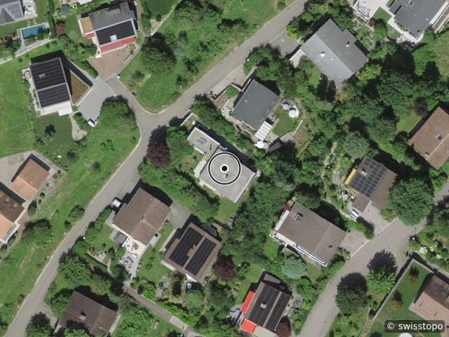 Luftbild Weingartenweg 8, Magden