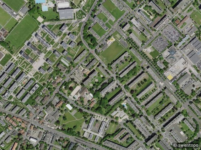 Luftbild Meyrin