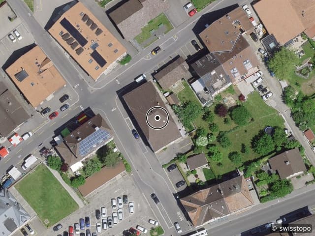 Luftbild Rue de l'Epervier 8A, Cernier
