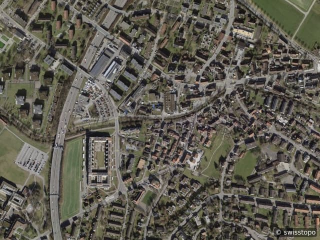 Luftbild Schlosstalstrasse 219, Winterthur