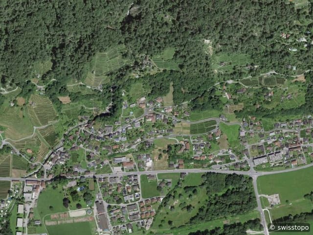 Luftbild Via Monda 12, Gudo