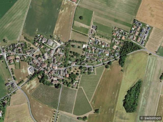 Luftbild Echichens