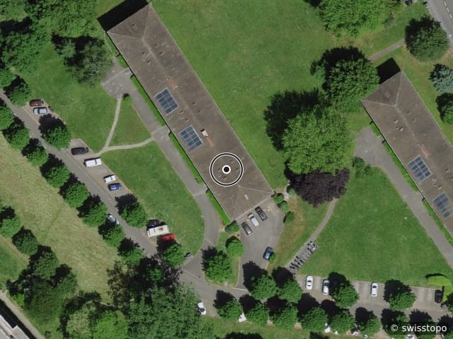 Luftbild Route de Ferney 161A, Le Grand-Saconnex