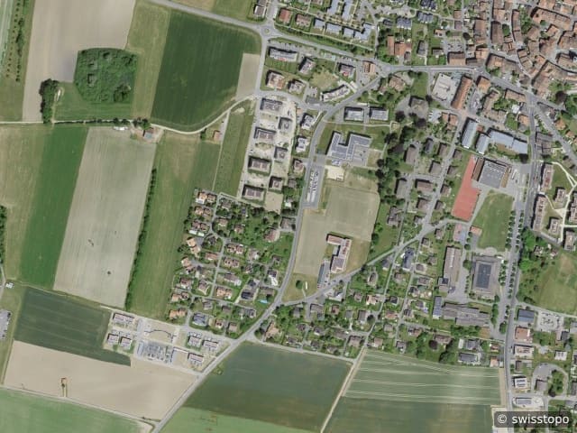 Luftbild Cossonay