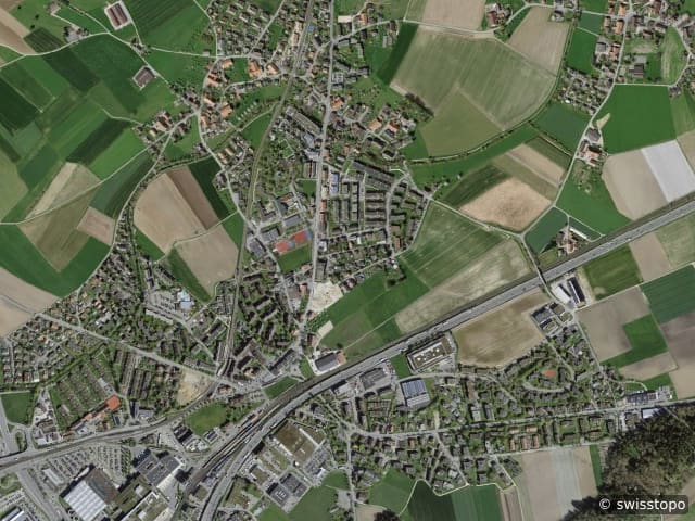 Luftbild Mattstetten