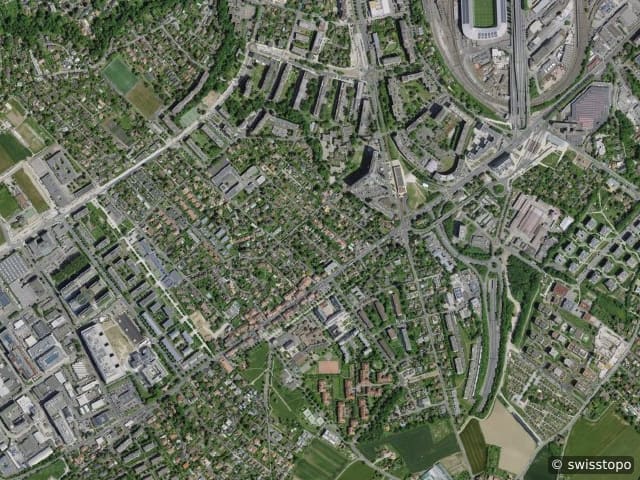 Luftbild Plan-les-Ouates