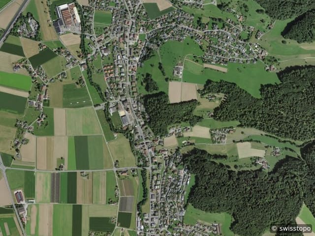 Luftbild Muhen