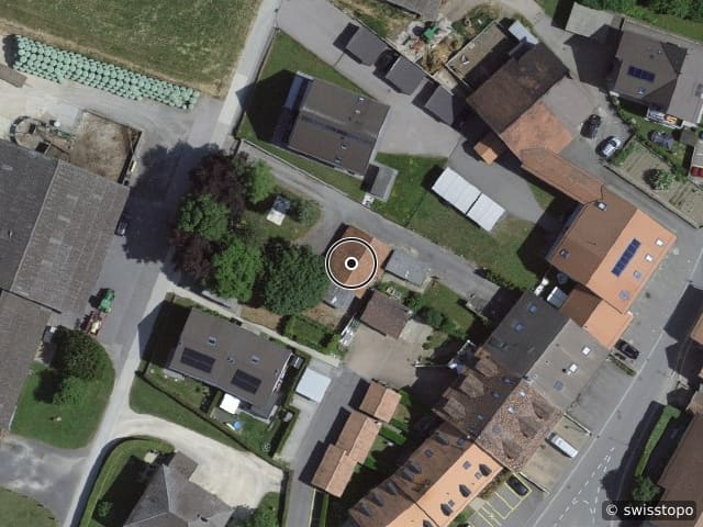 Luftbild Rue de l'Ancien Collège 8, Villars-le-Terroir