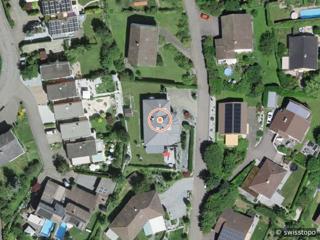 Luftbild Bernetstrasse 11, Bergdietikon
