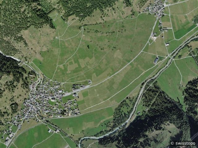 Luftbild Geschinen