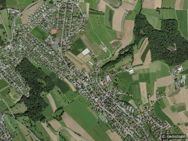 Luftbild Berikon